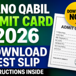 Bano Qabil Admit Card 2026