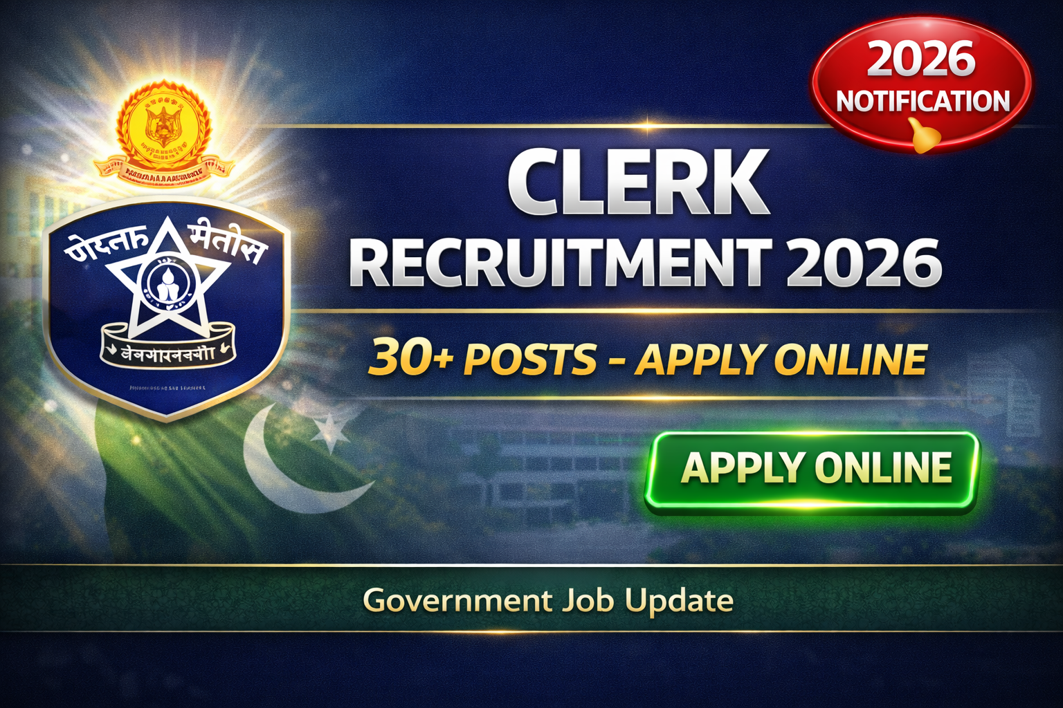 PSSB Satara Clerk Recruitment 2026