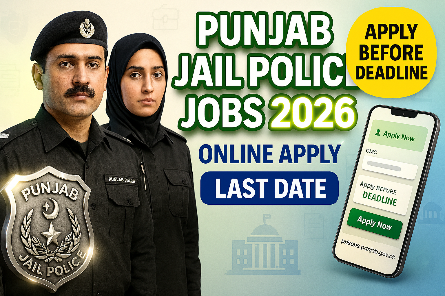 Punjab Jail Police Jobs 2026