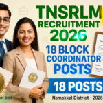 TNSRLM Namakkal Recruitment 2026