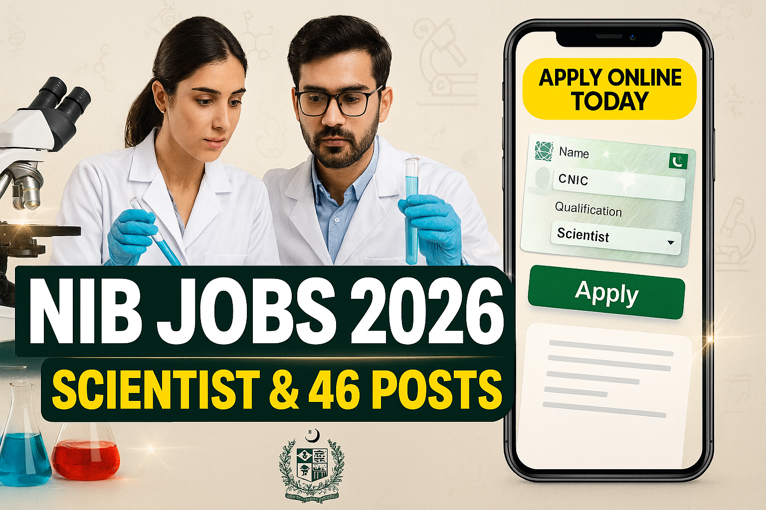 NIB Scientist and Other Recruitment 2026