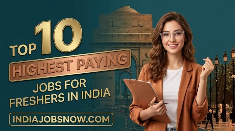 The Highest-Paying Jobs in India in 2026